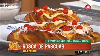 Receta de Ariel para Semana Santa rosca de pascuas [upl. by Nakada]