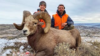 Epic Montana Bighorn Sheep Hunting Boone and Crockett Ram 2020 [upl. by Fatsug30]