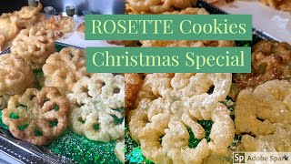 ROSETTE Cookies Christmas Special [upl. by Kannry65]