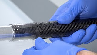 How to Make a Roll Wrapped Carbon Fibre Tube [upl. by Bertolde]