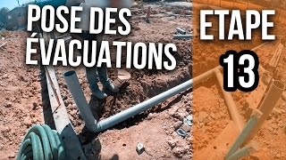 Pose des évacuations EU et WC  Etape 13 [upl. by Asilenna]