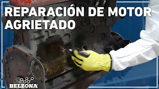 Cómo Reparar un Motor Agrietado con Belzona [upl. by Nosak]