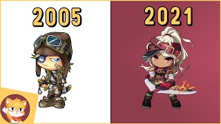 The Evolution of MapleStory  2005  2021 [upl. by Eastman557]