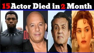 Hollywood Actor who Pass Away Recently 2000 to 2021 [upl. by Sacul828]