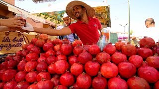 Morocco Street Food  MARRAKESHS BEST STREET FOOD GUIDE CRAZY Halal Food tour in Morocco [upl. by Lucina]