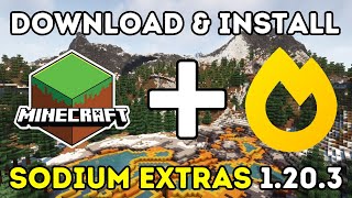 How To Download Sodium Extras In Minecraft 1203 [upl. by Atiken567]