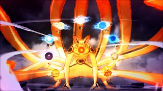 Naruto Uzumaki  Super Tailed Beast RasenShuriken Barrage [upl. by Huang]