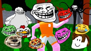 Roblox find the troll faces [upl. by Arekat]