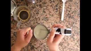 How To Latte Art With Instant Coffee [upl. by Enaamuj]