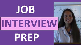 How to Prepare for Your Nursing Job Interview  Nurse Interview Tips by Nurse Sarah [upl. by Inotna]