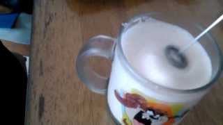 Aerolatte Review Frothing Cold Milk In Under 1 Minute [upl. by Combes355]