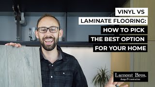 Vinyl vs Laminate Flooring How to Pick the Best Option for Your Home [upl. by Arelc]