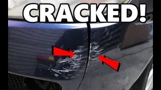 Bumper DIY Crack Repair Fix all types [upl. by Yhtir808]