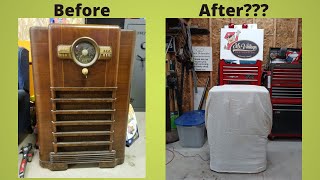 Vintage Zenith Radio Restoration and Reveal [upl. by Anerehs]